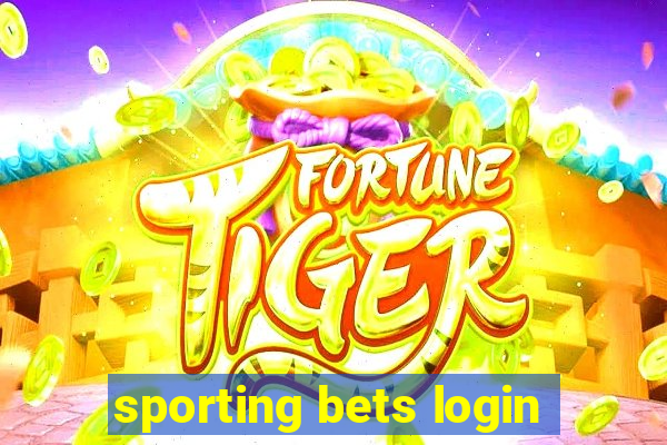 sporting bets login